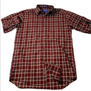 Sir Pendleton Men’s Wool Plaid Size Small Shirt
